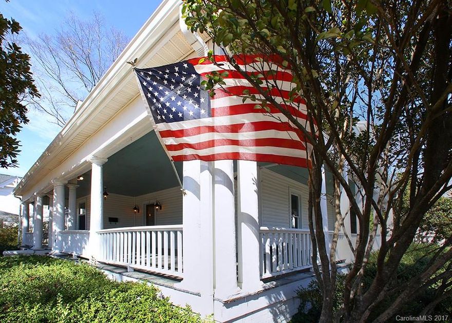 Own part of Fort Mill history with this classic 1907 Southern Charm Home. Situated on downtown Fort Mill this home has amazing curb side appeal with the mature landscaping and wrap around front porch. Grand foyer and staircase on main floor.  Original hardwood floors. Formal living room, parlor and dinning room. Expansive landing upstairs with additional living space / bedrooms on 2nd floor. Property also zoned for Commercial Pro Office Space. New roof, wiring and sound system. Also MLS 3253581