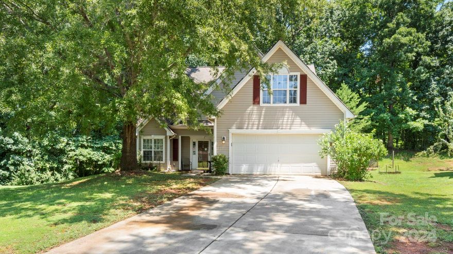 This home is one you do not want to miss! Nestled in a quiet cul-de-sac within a well established community this 3-bedroom, 2.5-bath home offers endless possibilities for its next owner to make it their own. Step through the front door and be greeted by high vaulted ceilings and an open floor plan. The main floor features a formal dining room, full kitchen with breakfast area, and a primary bedroom with an en-suite bathroom and walk-in closet. Upstairs you will find two additional bedrooms, one bathroom and a large bonus room that can be adapted to suit your needs. Additional features include 2-car garage, brand new water heater, and gas-log fireplace. While this home requires some TLC it presents a fantastic opportunity for those looking to create their dream home. Don't miss out on this unique opportunity to invest in a home with great bones in a desirable location – schedule a viewing today!