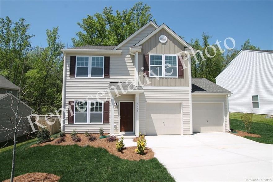 New home in conveniently located Clover community. This 3bd/2.5bt plan was designed with value in mind; built to maximize space & minimize price creating an unmatched value.  The Camden features an oversized Great Room, a Master Suite with a Private Master Bath & more.  Nicely appointed with granite countertops, two tone paint, 9ft ceilings plus more!  Builder offering closing costs with use of preferred lender.