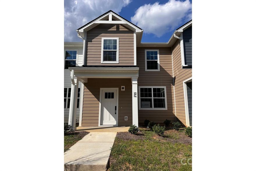 Experience modern living in this beautifully crafted new-construction townhome in a growing, revitalizing area of Concord, NC, with a $10,000 guaranteed builder credit for all buyers, regardless of income, making affordability more attainable. Many buyers may qualify for down payment assistance ranging from $2,500 up to $182,500. There is a community land trust option at a home price of $230,000, with preferred lenders. This thoughtfully designed 3-bedroom, 2.5-bath home features an open-concept layout ideal for both entertaining and everyday living. The stylish kitchen offers sleek finishes, a large pantry, abundant cabinetry, and stainless-steel appliances, quartz, and comes complete with an appliance package featuring a refrigerator, washer, and dryer, providing added convenience for move-in-ready living. Upstairs, the spacious primary suite serves as a private retreat with a large walk-in closet and a well- appointed en-suite bath. Two additional bedrooms offer flexible space for family, guests, or a home office. Conveniently located just minutes from a revitalized downtown Concord, you’ll enjoy easy access to local dining, shopping, and parks while living in an area experiencing exciting community investment and revitalization. Owner-occupant purchase only — no investor purchases permitted. Schedule your showing today and explore the opportunity to own a beautiful new home in one of Concord’s evolving neighborhoods with other properties located at the Townhomes. This unit is the model home.