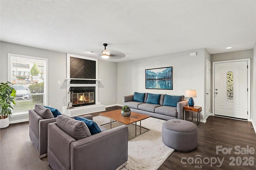 Welcome to this beautifully renovated two bedroom two bathroom condo featuring an open-concept living area, cozy fireplace, new appliances and updated finishes throughout. Bright and inviting interior with modern touches, offering comfortable and low-maintenance move in ready living. Community amenities include an organic garden, a gated dog park, and a community pool. All while being close to local shops and restaurants. *Photos have been virtually staged to illustrate potential furnishings and layout.