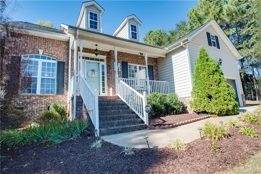 Magazine cover home with open floor plan in quiet Gastonia neighborhood. Owners have made numerous upgrades throughout the home including new flooring, revamped kitchen with granite counter tops, subway tile back splash and stainless steel appliances. Roof replaced in 2011 and new HVAC unit installed in 2013. Enjoy the large master bedroom with soaking tub and walk-in closet. Bordering woods provide great privacy as you entertain on the screened in porch and deck.
