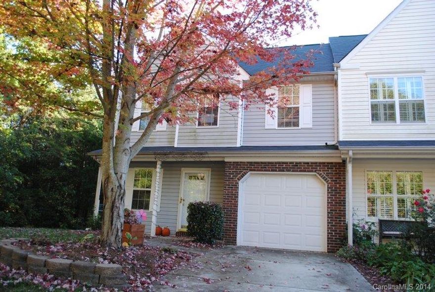 Huge townhome in convenient South Charlotte!  4 bedrooms, plus a bonus room and full finished basement!  Great room with vaulted ceilings and private deck.