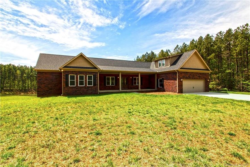 Extremely rare combination of acreage & nearly new custom home! This home was designed for right sizing in style as it features a dynamic open floor plan w/ numerous upgrades that include custom kitchen cabinets, beautiful stone fireplace, Master wing w/ enormous WIC, sitting room/office & over the top luxury master bath. 2033 sq. ft. unfin basement offers lots of space to customize for your needs. The private stocked pond is the perfect complement to the serene setting and ideal location!