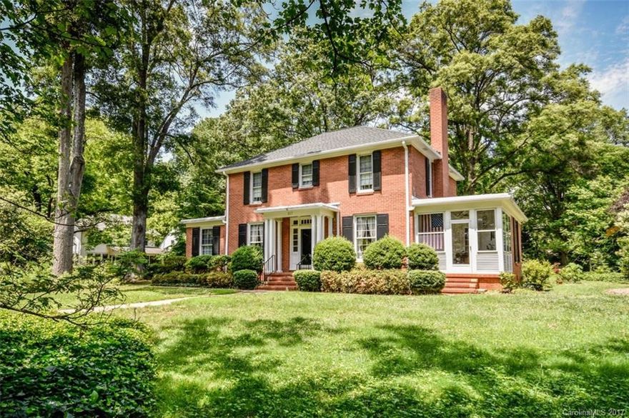 The most desirable location in Historic walkable Davidson!  This is TRUE OLD Davidson - just a few blocks to downtown shopping, library, restaurants & college campus.  This lot is over-sized and has access from a back alleyway - gorgeous old hardwood trees!  Hardwood floors, great bones - sold as is - will need updating! Home Warranty included.