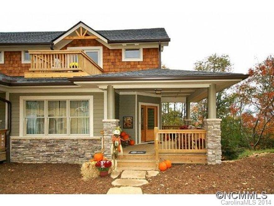 Lock & Go skiing! Wolf Ridge Ski Resort newly built townhome and FURNISHED! Long range SUNSET views from multiple decks. Open floor plan w/high quality finishes. Gourmet kitchen w/granite counters. Floor to ceiling stack stone FP. 3 levels (no basement) to enjoy privacy. Fully furnished. Sleeps 10. Year round activities: skiing, community pool, hiking, biking, tubing on site; & white water rafting & zip-lining nearby. Great rental investment!