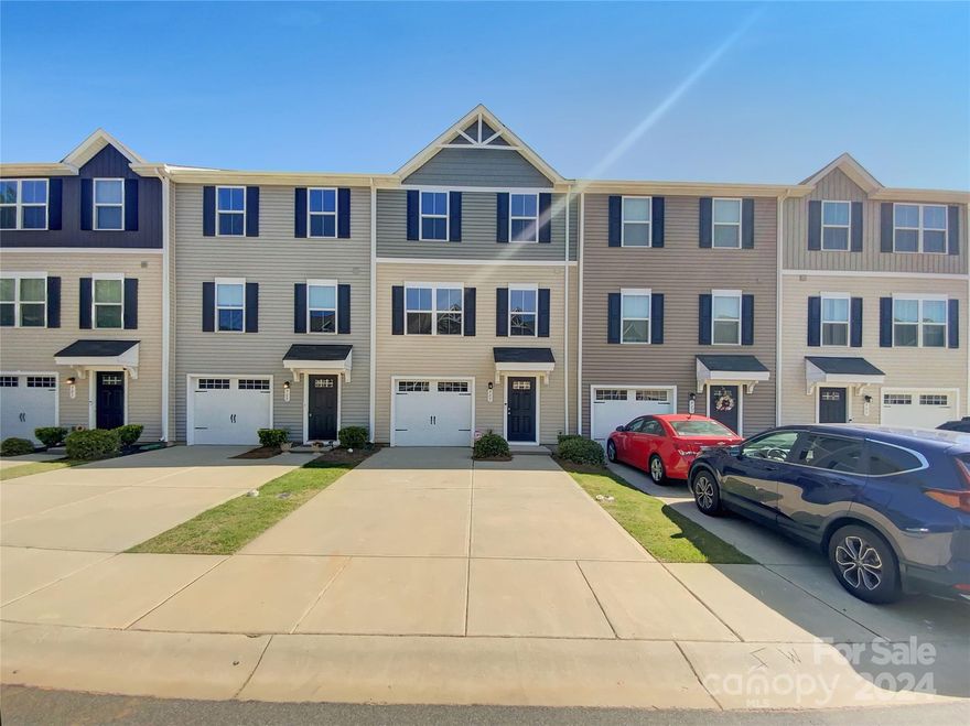 Welcome Home! This immaculate, like-new 3-story townhome offers modern living at its finest. Featuring 3 spacious bedrooms and 2.5 baths, this home is perfect for families or professionals. The gourmet kitchen boasts stainless steel appliances, providing both style and functionality. Enjoy the convenience of an attached one-car garage. Located in the highly sought-after Fort Mill School District, this home is ideally situated for both comfort and convenience. Don’t miss this opportunity to own a beautiful home in a prime location!