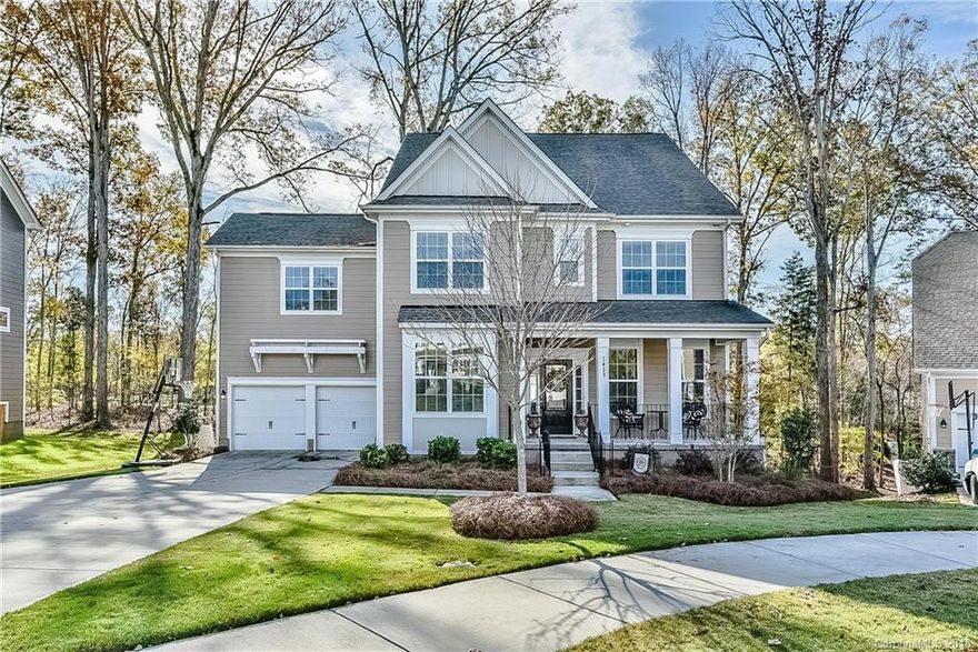 6BR/5.5BA 2story . Gourmet kit w/granite counters/SS appl/undermount sink/ granite island,hrwd flrs. Breakfast nook overlooking large stone patio. Frml DR. Frml LR. 1st flr guest BR w/full bath. GR w/gas logged FP.Screened porch/deck. Brick paver patio w/built in Grill. Huge secondary BR's. J&J BA upstairs. Large bonus / 6th bedroom. Owners suite w/gas logged FP.His/Her dbl bowl vanity Inviting garden tub/sep shower.Tiled flr. Oversized 2 car garage
