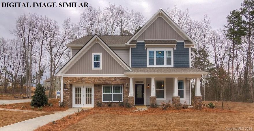 The gorgeous "Hampshire", 4 bedrooms & 3 full bath... one of those bedrooms & full bath is on the main level lending itself to the perfect guest suite or home office! Open layout, kitchen on-looks the great room... Lovely dining room with great natural light. Best of all, is the oversized rec room located on the second level. Great owner’s suite with sitting room attached along with an oversized walk-in closet... Another must see! Add it to your list!!!