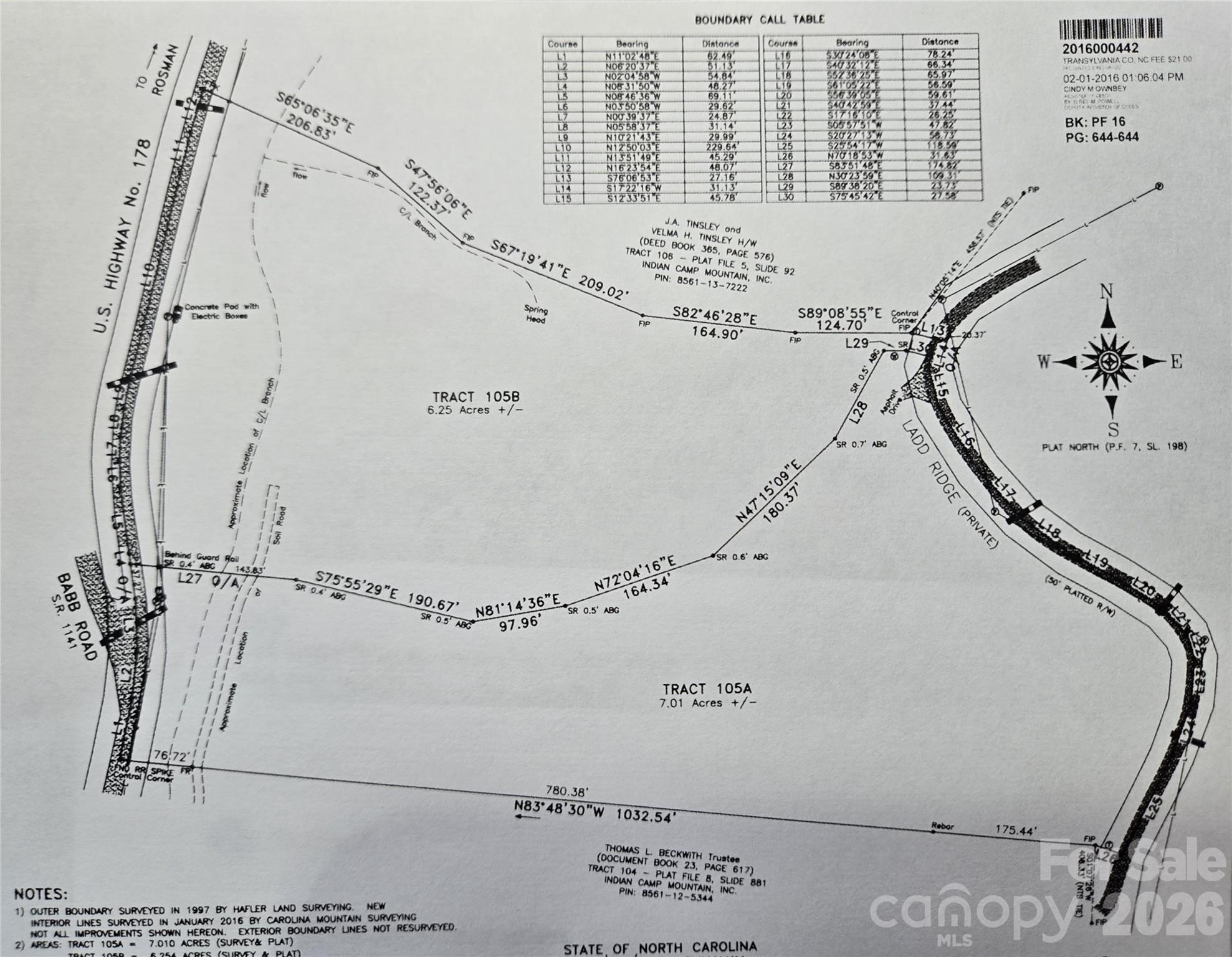 Indian Camp Mountain - Land