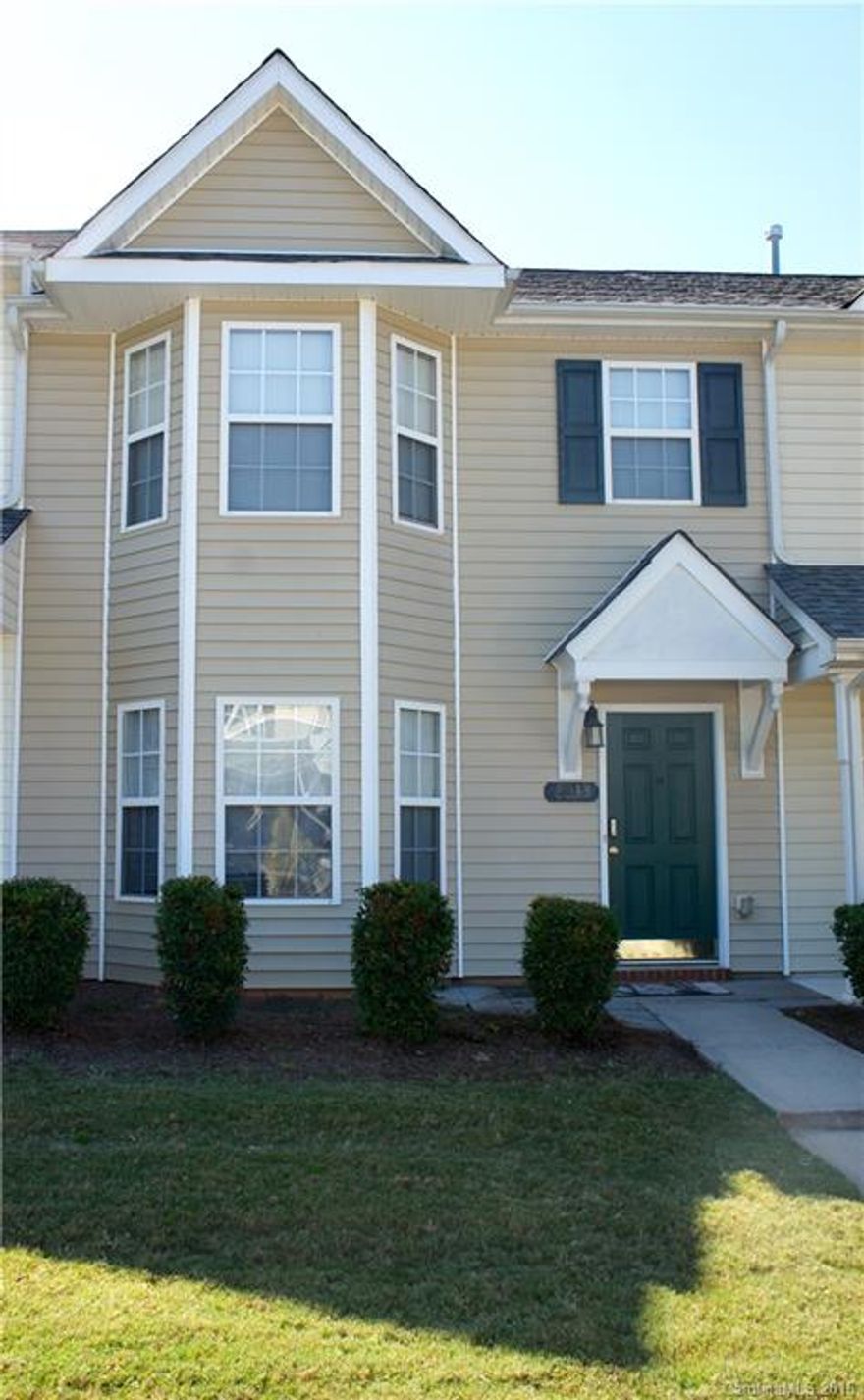 Buy this home w/No Money Down! USDA eligible! Cute 2BR / 2.5BA townhouse in highly sought after Indian Land, SC! Spacious Kitchen with tons of cabinets space, with island and dining room and beautiful tile flooring black appliances. Spacious open living room with fireplace perfect for entertaining. 2 Large BR with private full bathrooms, double sinks and large closet space. Quiet backyard with storage room. Only minutes to shopping & dining in Ballantyne, Waxhaw & Fort Mill.