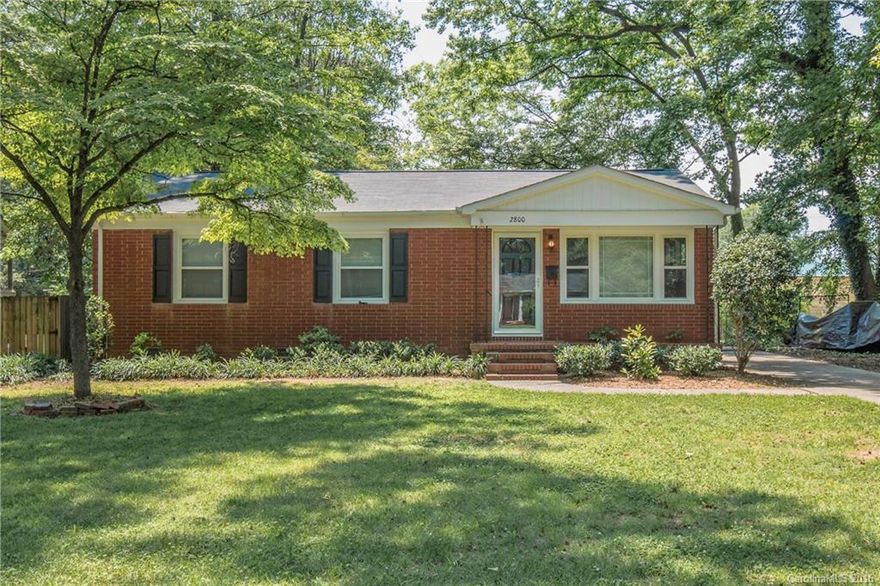 Great Location! Convienent to uptown! This cozy 3 bedroom, full brick home features new windows, new roof, updated bathroom and large kitchen with stainless appliances. Mature trees, outdoor shed, large lot and so much more! This home has great potential and priced to sell!