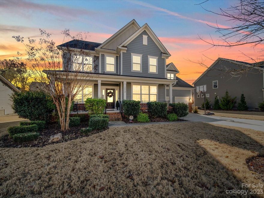 Welcome to 1412 Great Rd, where modern living takes on a whole new meaning. In this 5 bed, 3.5 bath home set on a 0.35 acre cul-de-sac lot in the desirable Waxhaw neighborhood of Lawson, luxury is reimagined. The gourmet kitchen, with granite countertops and stainless appliances stands at the forefront of modern design. The primary suite on the main floor is a haven of tranquility. Working from home is easy in the dedicated office. Upstairs, the bedrooms offer a realm of privacy and elegance. The Jack/Jill bath as well as separate full bath support the bed rooms. 5th bed/bonus offers great space for watching movies or exercise. 
Step outside, where the screened-in porch is your personal retreat, overlooking a lush, private backyard. Storage galore in the space beneath the porch, as well as in the walk in crawl space.
Top rated schools, shopping and dining in close proximity. Lawson features multiple opportunities for recreation with pools, fitness ctr, tennis, trails, playgrounds.