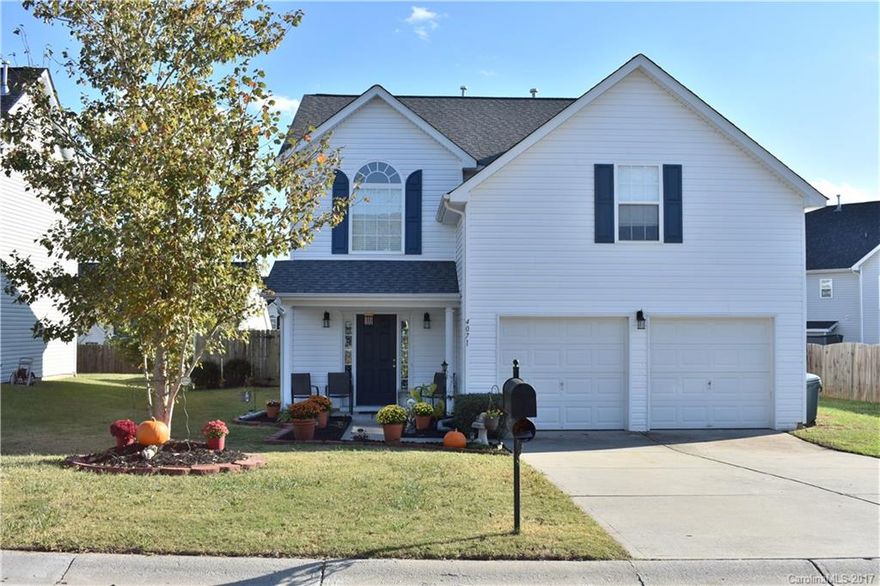 Great Listing In Indian Land SC. Newly renovated & move in ready. New flooring & carpet throughout the home, newly installed granite counters, sink fixtures, disposal & dishwasher. Kitchen offers NEW smooth top range, microwave, tile backsplash & under cabinet lighting. New lighting & ceiling fans throughout, freshly painted home, resurfaced vanities in both full bathrooms.  Huge master suite w/tray ceilings & sitting room, master bath w/garden tub, sep/shower & walk in closet. Fenced yard.