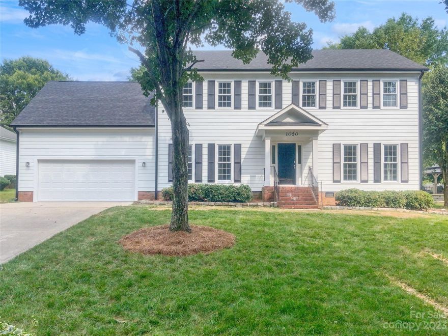 This beautiful home is the perfect place to settle down and make memories. With its natural color palette, cozy fireplace, and plenty of room for flexible living space, this home has it all. The primary bathroom features a separate tub and shower, double sinks, and plenty of under sink storage. The backyard is fully fenced in and offers a sitting area for relaxing outdoors. Don't miss out on this wonderful home!