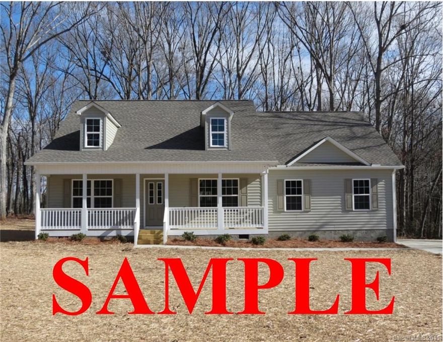 This beautiful new construction home on 1 acre is located on a private road w/a great location. The property has mature hardwood trees that offer shade, tranquility & a semi-private yard. The large front porch & screened back porch are ideal for relaxing & entertaining. The interior features a wood burning fireplace in the family room w/a vaulted ceiling & hardwood floors, eat-in kitchen w/granite,work-island, white cabinets & stainless steel appliances. Finished bonus room and attached garage.