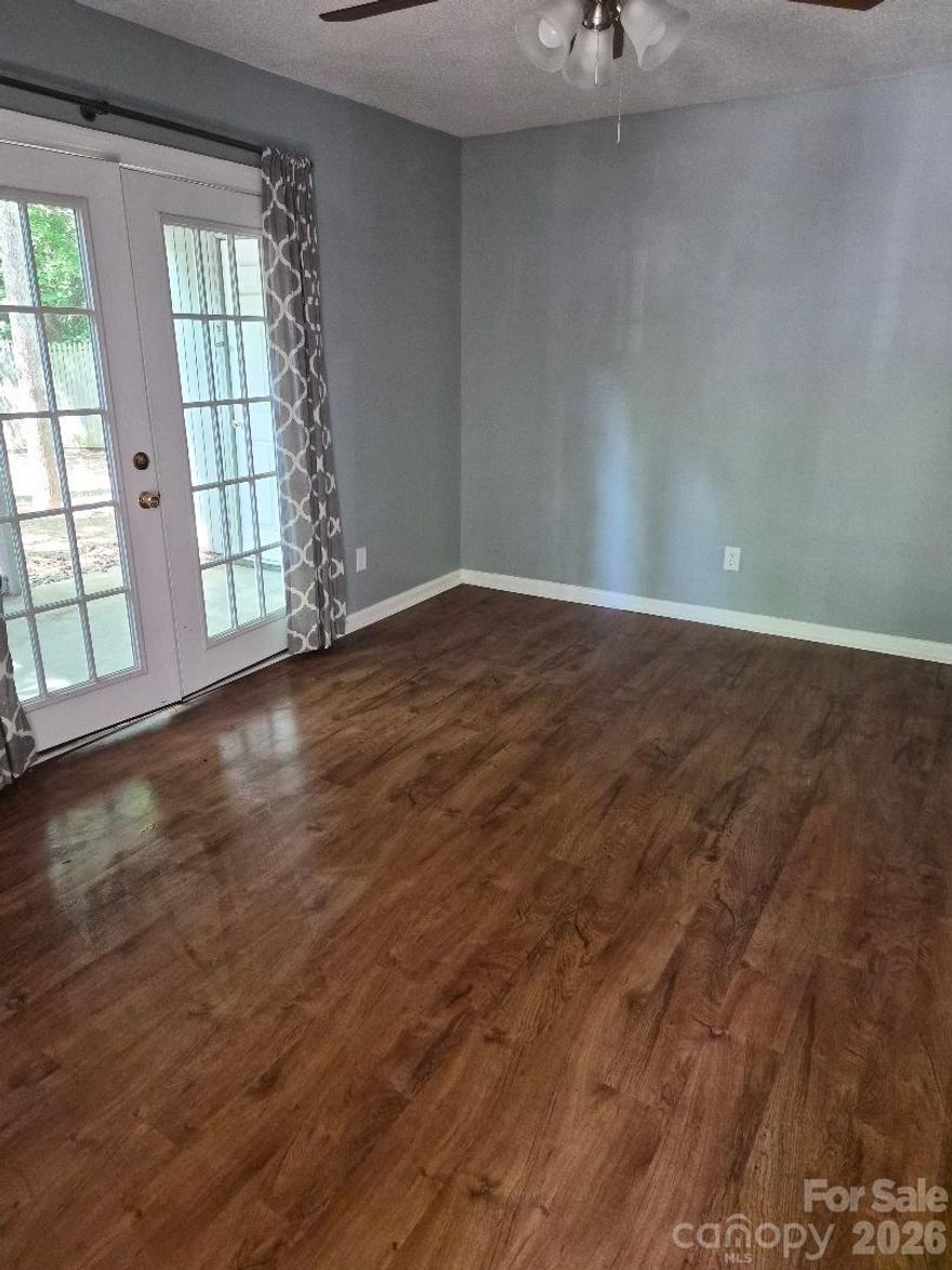 Rock Hill's most sought after location !  Blocks from I-77, shopping and entertainment.  Enjoy care free exterior maintenance with all chores taken care of by HOA.  Desirable ground floor two bedroom floorplan with almost new carpet and appliances.  A private patio offers more storage with a storage room.  See this one today!