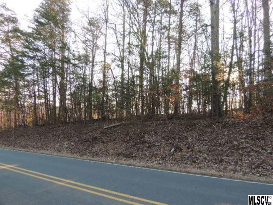 Wooded building lot in convenient location. Close to schools and shopping, but no city taxes. City water is available at road.