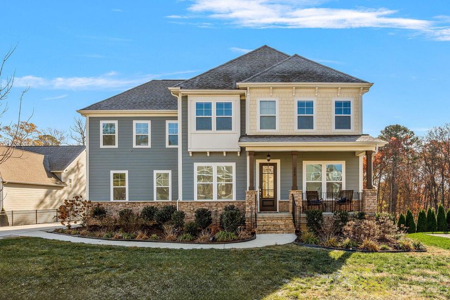 BEAUTIFUL BASEMENT HOME IN THE STONEWATER COMMUNITY! When entering the main level you will find an  office/flex space, a guest room, a full bathroom, great room with gas fireplace as well as a gourmet kitchen with tons of upgrades which includes granite countertops, a wall oven/microwave, subway tile backsplash as well as a butlers pantry. 

On the second floor you will find the primary suite retreat with a luxury bath and custom closet. There is also 2 additional bedrooms, hallway bathroom, a laundry room and a bonus/flex room.
 
Don't miss out on this finished basement addition which includes a 5th bedroom and full bathroom, family room/game room as well as extra storage behind the hidden door. 

This home doesn't disappoint there is also outdoor living space with a walk down deck and retractable awning to protect you from the sun & rain, such a great place to unwind and watch the sunset!