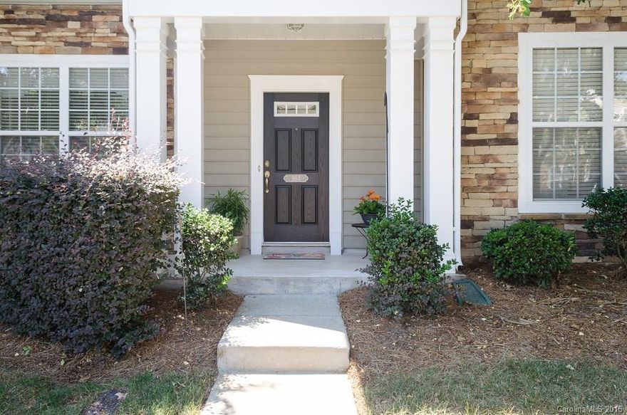 Beautiful Townhome in Waterstone. A Cook's Dream Kitchen with Plenty of Cabinets & Counter Space. The Large Spacious Rooms Enjoy Wonderful Sunlight Throughout the Day. Wonderful Fireplace w/ Gas Logs, Charming Enclosed Patio with Brick Pavers. 2 Assigned Parking Spaces, Award Winning School District, Fantastic Location. This Community Offers a Pool, Clubhouse, and Playground.