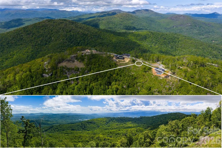 Welcome to homesite 33 in the gated community of Sprout. Located near the summit, this spectacular homesite is ready for your mountain dream home. This gently sloping 2.6 acre lot offers spectacular unobstructed, multi-layered, panoramic views of the Blue Ridge Mountains. Facing south/southwest you have the best exposure for natural and direct sunlight throughout the day, and you get to enjoy endless sunsets. Also, from the front of the home, you'll experience refreshing sunrises each morning. It has been perked for a 5 bedroom septic and trees have been cleared, ready for construction. Both neighboring homes are nearing completion, offering the benefit of established surroundings while still allowing you to customize your own build. The community of Sprout is situated between Hendersonville and Asheville, making everyday conveniences a breeze. Only 20 minutes to the Asheville airport and 15 minutes to all downtown Hendersonville has to offer. Explore 5 miles of private trails, plant a harvest in the community gardens or learn to bee keep on the property's 2 apiaries. Sprout is a master-planned community on over 400 acres with only 73 total homesites, giving each owner privacy and serenity.