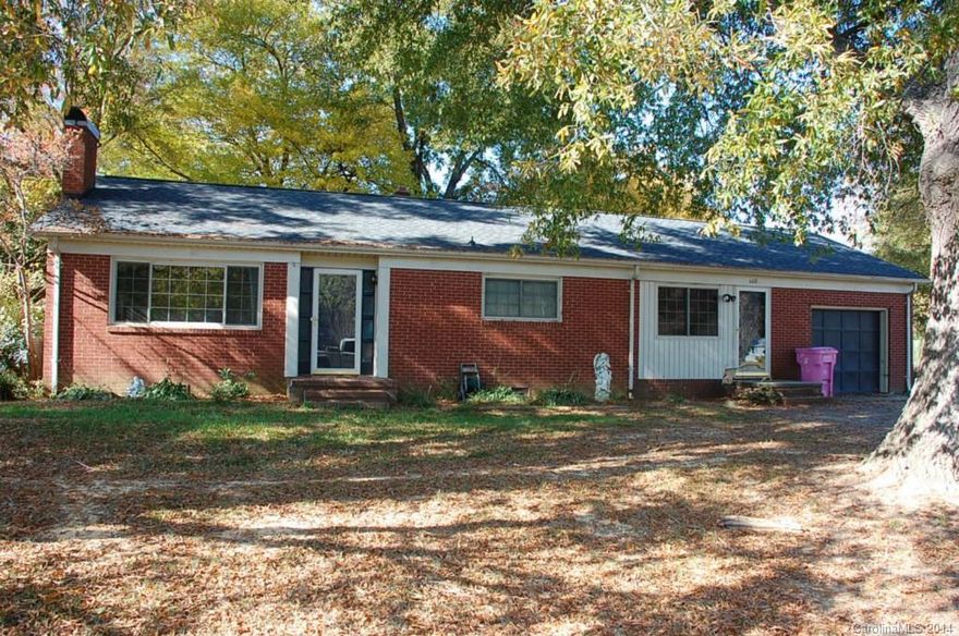 Great opportunity to buy a brick home with garage, fenced rear yard, replacement windows, fireplace w/gas longs, high efficiency heat pump and county water in Locust for less then $100,000. Enjoy payments less than rent.