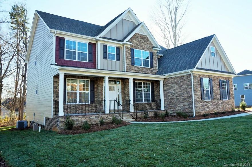 This BEAUTIFUL home is built on a craw space on a private wooded lot, HARDI PLANK exterior, 30 years Arch, shingles, 3 car side load garage, enormous media room w/ panoramic view, full fescue sod, full irrigation system. This home has unique charm and is a must see!!