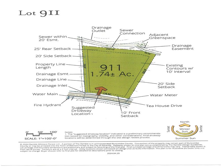 Perched along Ducker Mountain's ridge, the long-awaited Tea House homesites from The Ramble are now being released. With an ideal balance of nature, community, and location, these special properties offer quiet luxury near the heart of Asheville. Nestled along Ducker Mountain's ridge, this property offers the potential of a uniquely framed view of downtown Asheville and the Biltmore Estate.  Soak in the surrounding landscape from the back deck of your dream home, or venture down the mountain and join in the Asheville action.