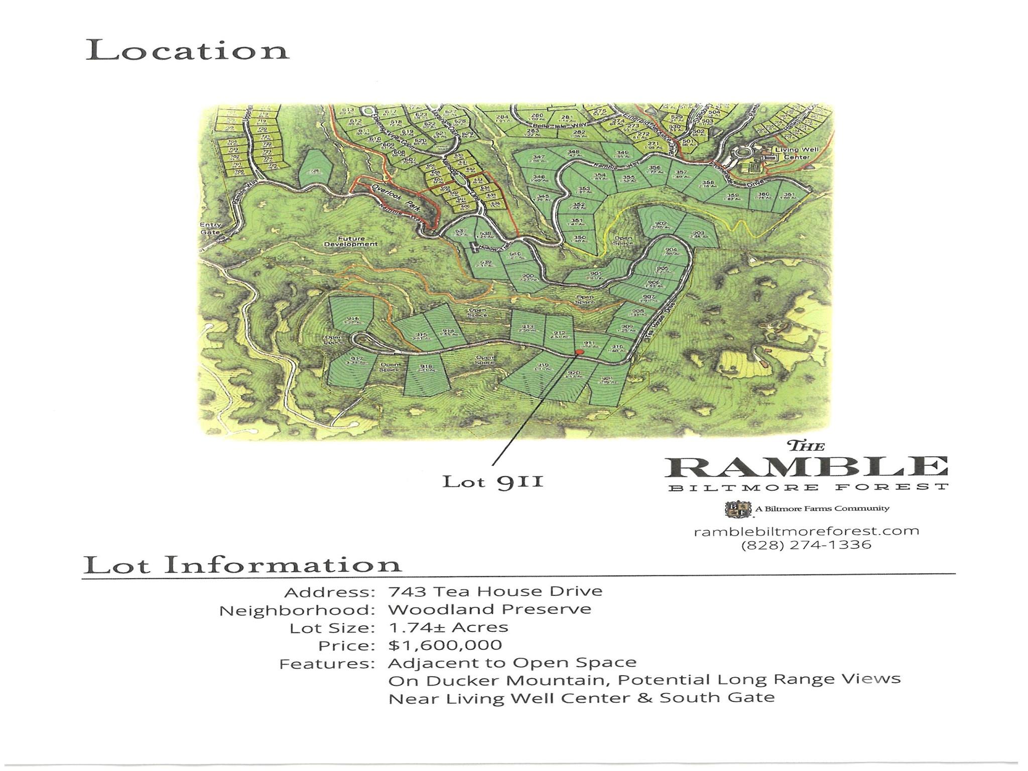Ramble Biltmore Forest - Land