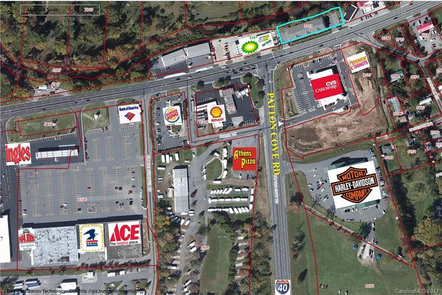 AVAILABLE JULY 1, 2017 
Good Retail office space in Swannanoa on Hwy 70, across the street from Duncan Donuts & CVS.  Units A&B are an excellent office space of 2,000/sf when combined.