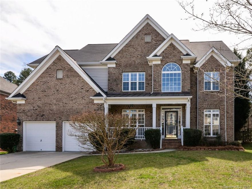 Welcome home to 1831 Copperplate Road, a beautiful Shea home located in the Fountaingrove community.  Bright open floor plan with stunning 2-story foyer, gorgeous designer kitchen with SS  appliances and granite counters. Refinished hardwoods, new carpet, fresh paint, designer lighting & plumbing fixtures, tile backsplash!!! 

Lots of space to entertain!!! Covered porch, fully fenced yard, and a large deck. Convenient location for shopping, restaurants and easy access to I-485. Community Pool.