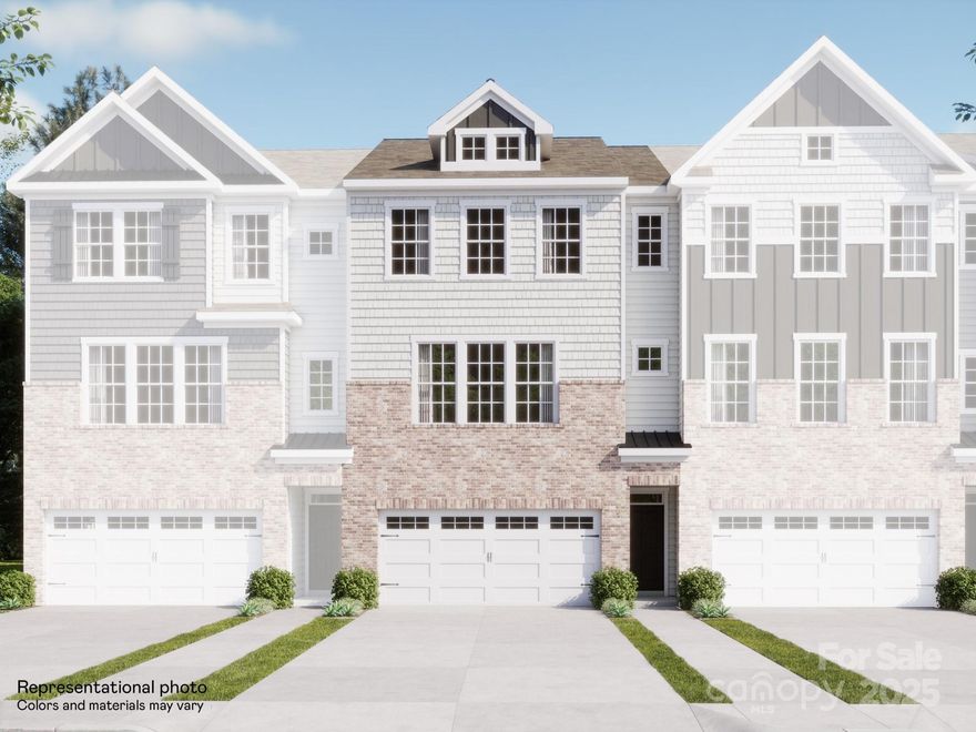 This new three-story townhome is optimized for gracious living. The lower level features a fourth bedroom and two-car garage. Upstairs, an open-plan layout connects the kitchen, breakfast room and family room, with an attached deck for serene indoor-outdoor living. Ideally situated on the top floor are all three bedrooms to provide restful retreats, including the owner’s suite with a private full-sized bathroom. Plus, our signature Everything's Included program means you will get quartz or granite kitchen countertops, stainless steel appliances, luxury vinyl plank flooring, and so much more at no extra cost! Close to downtown Waxhaw, local shops, restaurants, retail and grocery stores. Just a short drive away are Uptown Charlotte and the Promenade at Carolina Reserve shopping center.
