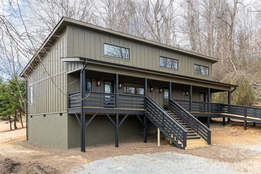 Just outside Hendersonville, this newly constructed duplex offers a low-maintenance investment opportunity with immediate dual-income potential. Designed as two separate residences, a two-bedroom, two-bath and a one-bedroom, one-bath, the property is well-suited for long-term, mid-term or short-term rental strategies. Each unit features durable LVP flooring, leathered granite countertops, stainless steel appliances, soft-close cabinetry, zoned mini-split heating and cooling, in-unit laundry and spacious closets, all contributing to strong tenant appeal and reduced ongoing upkeep. An income overview based on local rental trends supports solid rental potential for both units, with flexibility for investors to position the property for either steady long-term tenancy or higher-yield furnished strategies depending on goals and regulations. Offered at $514,900, this property provides a compelling opportunity for investors seeking modern construction, minimal deferred maintenance and multiple exit strategies, including ability to live in one unit while renting the other or convert to a single-family residence if desired. Conveniently near Hendersonville, Asheville and the regional airport, it benefits from consistent demand driven by nearby employment centers, healthcare and regional travel access.
