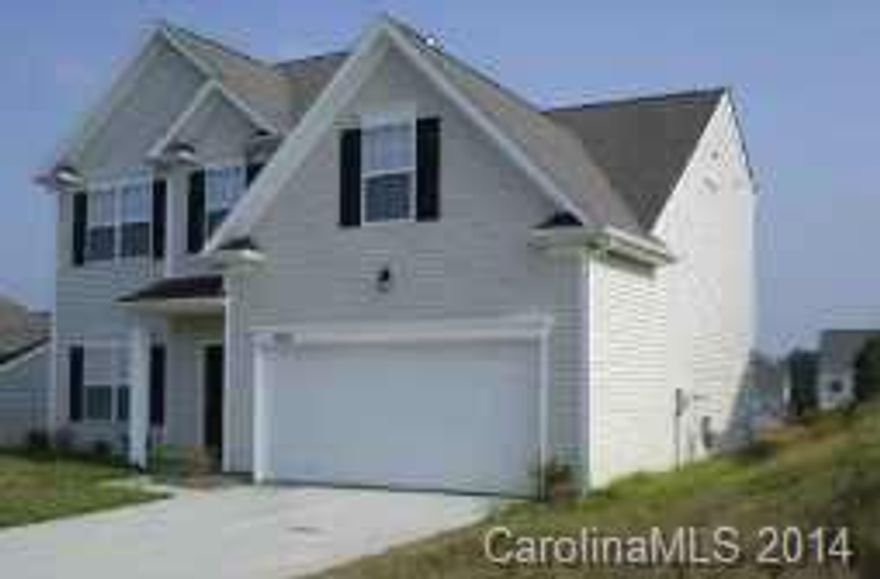 Great 2 story home with vaulted ceilings and extensive mouldings and columns. Spacious eat in kitchen  and large master suite with luxury bath and garden tub. Fantastic location in Cabarrus County minutes to everything!