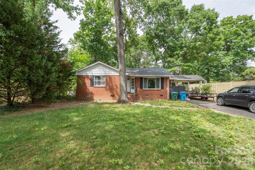 If you've been waiting for an opportunity in the prime Pineville location, this is one worth seeing! This 3-bedroom, 1-bath brick ranch sits on a spacious lot with plenty of parking and offers solid potential for the right buyer. With some upgrades already in place, the home is ready for the next owner to come in, add their own touches, and truly make it their own. 

Whether you're an investor looking for your next quick project, or a buyer who isn't afraid of a little TLC, this property gives you a chance to create value in a location that continues to grow in demand. Just minutes to Carolina Place Mall, shopping, dining, and major retail, and with quick access to I-485 and I-77 for an easy commute to Charlotte, Ballantyne, and Fort Mill. Enjoy the charm of Pineville with the convenience of city access right at your fingertips. Homes with this kind of potential - and this kind of location - don't last long.