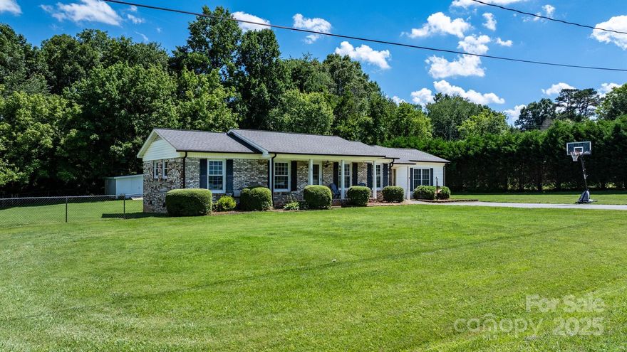 Spacious, Updated Ranch w/Room to Grow 
This is the opportunity you've been waiting for! Boasting over 2,000 square feet of single-level living, this 3+ BR, 2.5 BA (4 BR total—3-BR septic) offers the perfect blend of space, comfort, & convenience. The oversized living room is ideal for entertaining, while the granite-topped kit w/SS appliances, ample cabinetry, & a cozy eat-in nook makes daily living feel effortless. Host family dinners in the formal dining room, then retreat to your massive primary suite w/ a soaking tub, double vanities, & a generous WIC. Step outside to a flat, fenced-in backyard—perfect for pets, play, or outdoor gatherings—w/ a large shed & bonus garage space for hobbies or storage. Freshly painted in 2025 & featuring major updates like a newer roof (approx. 2018) & dual HVAC units (approx. 2020), this home is truly move-in ready. All nestled in a prime location w/easy access to major highways. Schedule your showing today & start living the lifestyle you deserve!