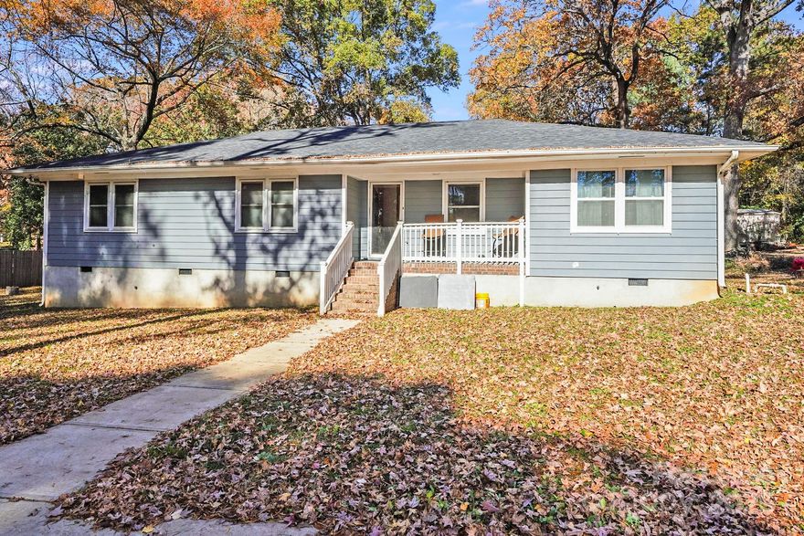 Charming 4-bedroom, 1.5-bath home situated on a spacious ½-acre lot in a quiet, well-established neighborhood just minutes from I-85. This home features a formal living room with a cozy fireplace, a dining room with a built-in cabinet, a den, and an inviting eat-in kitchen. Beautiful hardwood floors and LVP flooring run throughout the home for easy maintenance and a warm, updated feel.
The bonus room includes washer and dryer hookups, offering added convenience and flexibility for storage or extra living space. Enjoy the large yard—perfect for outdoor activities, gardening, or entertaining. With plenty of room to grow and a convenient location close to the interstate, this home offers comfort, character, and everyday practicality.