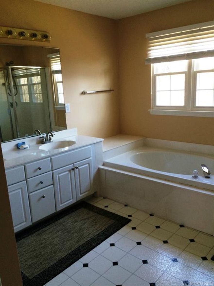 Move in ready home. Formal living room and dining room. Open Kithcen, SS appliances and granite countertops. Two story great room with gas fireplace. Large master with tray ceiling. Master bath separate shower and large soaking tub.