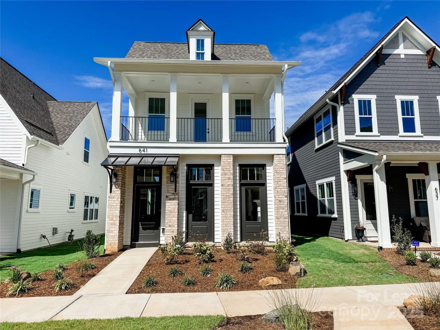 This charming Cottage is conveniently located in Springfield Town Center where you can enjoy walking to local area restaurants, shops and the Harris Teeter. Primary BR located on the main with an open concept family room, dining, kitchen. The two car detached garage leads to a beautiful screened rear porch perfect for entertaining and a great 2nd story porch overlooking the beautiful community. The upper level features 3 additional BRs and 2 full BAs. You don't want to miss this opportunity to rent a brand new home in Fort Mill!
Call owner directly to schedule showing appointment.