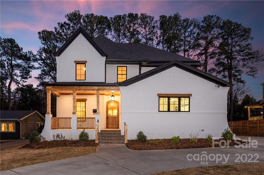 Hello! I’m 1024 Goshen Place - a beautiful custom-built home in the aggressively sought-after Cotswold area of Charlotte. Cotswold is emerging as one of the more desirable areas for living & shopping with close proximity to Uptown. Many original homes are being remodeled, & new homes are being built in place of some of the older homes. As for me, I’m a stunner & you’ll be able to tell it the minute you step onto my stone front porch & inside my heavy wood & glass front door. I’ve got REAL hardwood floors (with insulation between the first & second levels to dampen sound :) You’ll also see the jaw-dropping kitchen with massive island. You can’t miss my cedar beams and centerpiece between the Kitchen & Great Rooms. The bathrooms are dressed to the 9’s. I have a large Mud Room and second floor Laundry. Enjoy mornings and evenings in the Sunroom with a backyard large enough for a swingset or small pool. Take a look at my pictures and schedule a showing. Let’s see where it goes.