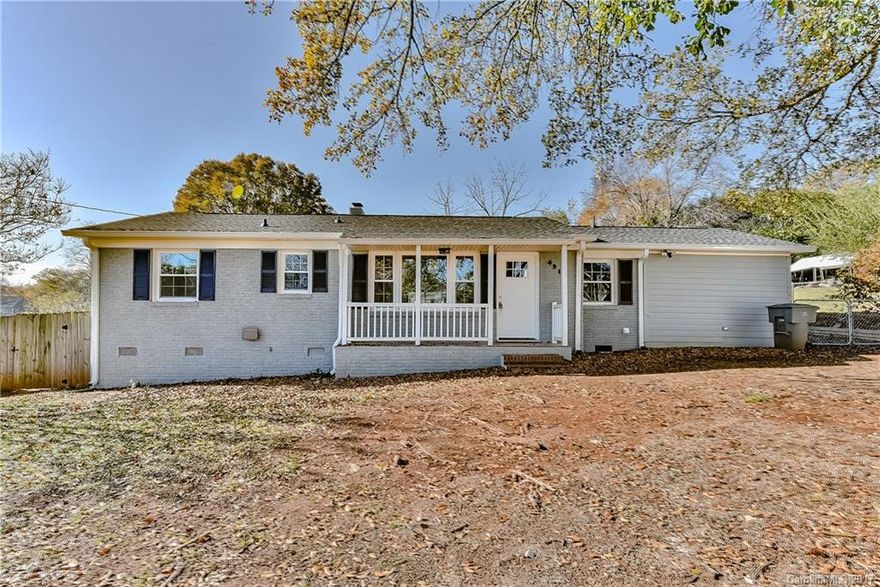 Complete remodel with an over-sized lot. Beautiful master suite. New flooring, ceilings scraped/painted and new paint throughout. New architectural shingle roof, new insulated windows and gutters. New plumbing, new fixtures. large and level Fenced-in yard. Granite counters, Stainless appliances including refrigerator. Must see! Septic permit was upgraded to a 3 bedroom. Septic was inspected and pumped. The well has new and very nice pump. The seller adding gravel to driveway Monday 12/4/17.