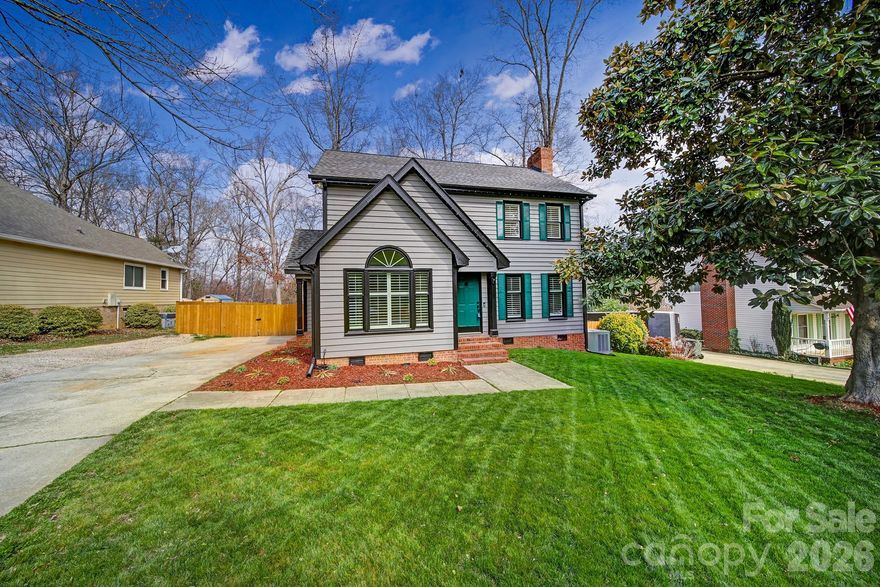 Beautifully maintained & move in ready.This 3 bedroom, 2.5 bathroom home offers the perfect blend of comfort, function & location. From the moment you step inside, you’ll appreciate the excellent condition & thoughtful layout designed for everyday living & easy entertaining. The spacious living areas flow seamlessly, creating a warm & inviting atmosphere filled w/ natural light. Upstairs, the generous primary suite provides a private retreat with an en-suite bath, while two additional bedrooms & a full bath offer plenty of space for family, guests, or a home office. A convenient half bath on the main level adds to the home’s practical design. Step outside to your private deck overlooking a beautifully wooded, .35-acre lot enclosed by a wooden privacy fence—perfect for relaxing evenings, grilling out, or letting pets and or kids play safely. The backyard offers both seclusion & space rarely found at this price point. An impressive 14 x 40 workshop/storage building complete with an overhead garage door—ideal for hobbies, equipment storage, recreational vehicles, or THE MAN CAVE / SHE SHED. Located in a great neighborhood close to everything, you’ll enjoy quick access to interstates, shopping, restaurants & schools, making daily commutes & errands effortless. This home truly delivers space, privacy & convenience—all at an exceptional value. CALL TODAY TO SEE YOUR NEXT HOME!!