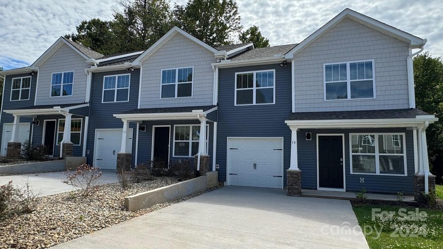 Welcome to ABERDEEN PLACE!! An urban community bustling with energy located in Asheville, NC and just a short trip to Downtown – with countless restaurants, entertainment venues, and art museums. These low maintenance town homes feature 1,375 sq feet of living space, including 3 bedrooms and 2.5 baths. The kitchen has beautiful countertops, tile backsplash, ss appliances and washer and dryer. With vinyl plank flooring and included blinds, this townhome is ready for you to move in and enjoy low maintenance living! The 1 car garage offers storage space and convenience. *Home features are subject to change without notice. Internet service not included. Sq footages are approximate*