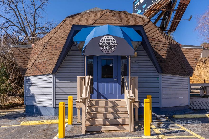 Prime Commercial Opportunity property located on high-traffic Merrimon Avenue in North Asheville. This unique, freestanding round building, built in 2000, offers approximately 2,210 square feet of versatile space on a 0.13-acre lot, ideal for retail, office, or investment use.

Highly visible with excellent frontage. Conveniently located near major amenities such as Ingles Market, U.S. Post Office, and Truist Bank, with easy access to downtown Asheville and I-240.

A rare opportunity to own a high-exposure property in one of Asheville’s most sought-after commercial corridors. Contact the listing agent for more details.