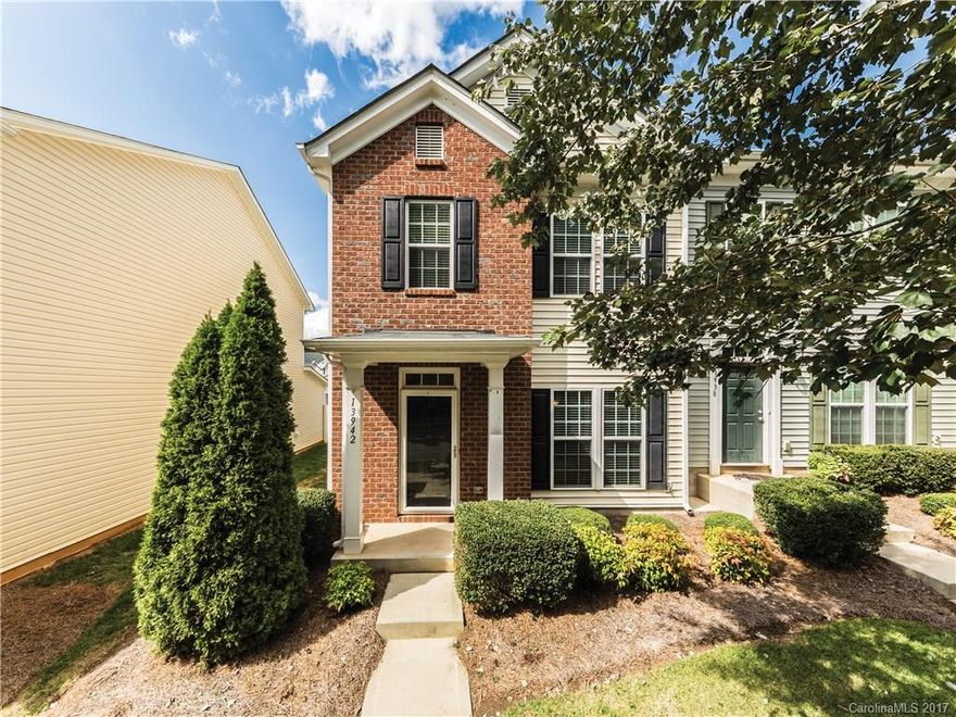 Fantastic 2 bdrm, 2.5 bath townhouse in sought after Carrington Ridge. Hardwood floors on most of main, new paint throughout, lg. family room w/fireplace. Lg. kitchen w/lots of counter space  pantry. Rare screened in patio that leads to lg. fenced backyard & 1 car detached garage. Mstr. bdrm. w/tray ceiling, private bathroom & walk-in closet. Second bedroom has private on-suite bathroom & walk-in closet. Home sits across from open space, walking distance to pool & playground. Close to shopping.