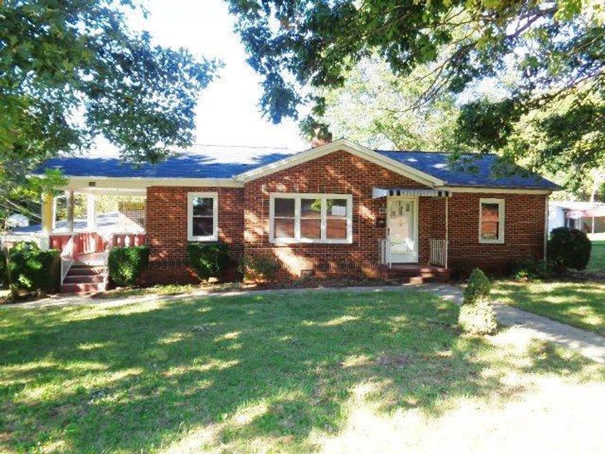 3 bedroom 2 bath brick home located in the heart of Newton NC. The floorplan includes a spacious kitchen and dining area along with a formal living room and a HUGE bonus room. 3 bedrooms and 2 full baths w a laundry room complete the interior. House is situated on a level corner lot with fenced back yard and a covered porch. Property is owned by US Dept of HUD and is sold AS-IS/WHERE-IS with all faults. Buyer or buyers agent to verify all stats. HUD Case#387-130630. Purchase this home using FHA Financing with only $100 DOWN! See your agent for details. Property is eligible for FHA Insured Escrow financing pending updated appraisal. Seller will contribute up to 3% of purchase price for buyers closing costs if requested with offer submission. EQUAL HOUSING OPPORTUNITY