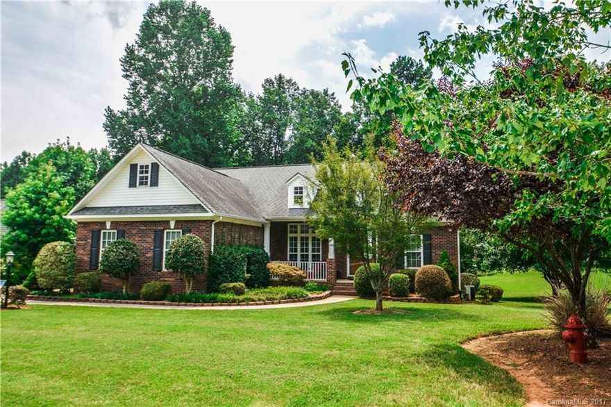 THIS HOME HAS IT ALL!  Adorable ranch on over .6 acres in Troutman.  Away from the hustle & bustle but close to shopping, lake access, and desirable schools.  This home shows pride of ownership and it's open floor plan, split bedrooms, and nicely appointed kitchen are just a few of the features that make it a winner.  Back deck and large yard offer great entertaining space or a place to relax and enjoy the piece and quiet.