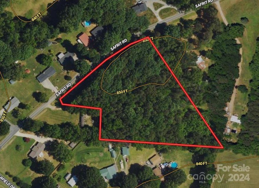 3.75 Acres with 470 feet of paved road frontage in a beautiful residential setting under 5 minutes drive from US-85 and close to Kannapolis. Just a 35-minute drive to the center of Charlotte. This is an excellent opportunity for a small subdivision. Recently surveyed and soils appear good throughout for conventional septic systems. The property is all level and dry. No Deed restrictions on property. Located in Rowan County, NC.