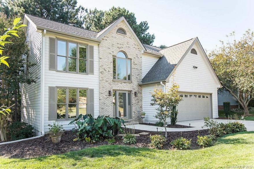 Meticulously maintained home in highly desirable Tega Cay School District.  New carpets, new roof & new insulation in the crawl space, as well as tinted windows and new gutters. Spacious two story great room. Shaded & private backyard that includes a koi pond and firepit. Plenty of storage over the two car garage.