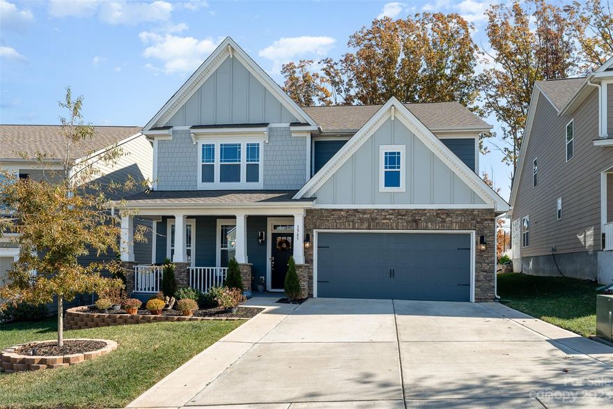 Welcome to this impeccably crafted 2021 2-story traditional home, featuring four bedrooms that offer a harmonious blend of contemporary comforts and classic charm.

The first floor boasts a versatile layout with a convenient bedroom and full bathroom, ideal for guests or as a home office. The open-concept kitchen, complete with a central island, coffee bar, and walk-in pantry, caters to both culinary needs and luxury. A 2-car garage, covered porch, and a fenced-in yard.

The second floor houses three additional bedrooms, a laundry room, and a flexible loft area. The master bedroom stands out with its coffered ceilings and a cozy sitting area, while the en-suite bathroom offers modern amenities.

This home is a perfect combination of comfort and style, ideal for family living and entertaining. Don't miss the chance to make it your own!